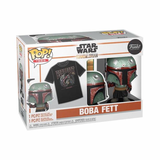 AKCIJSKA FIGURA FUNKO POP & TEE STAR WARS BOBA FETT