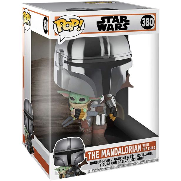 AKCIJSKA FIGURA FUNKO POPSTAR WARS MANDALORIAN 10" MANDALORIAN W/ CHILD