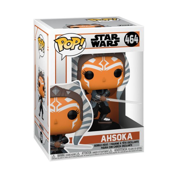 AKCIJSKA FIGURA FUNKO POPSTAR WARS MANDALORIAN AHSOKA W/ SABERS