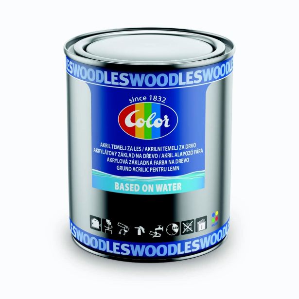 TEMELJNI PREMAZ COLOR AKRIL 0.65 L - ZA LES