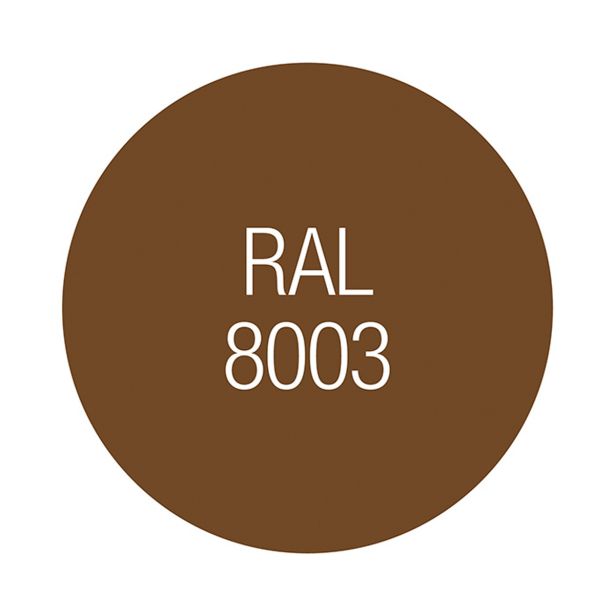 POKRIV.PREM.ZA KOV.,LES HELIOS TESSAROL AKRIL EMAJL RAL 8003 KAVNO RJAV SATIN 0.65 L