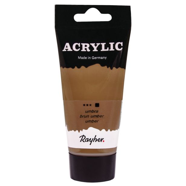 AKRILNA BARVA RAYHER ARTISTS UMBER 75ML