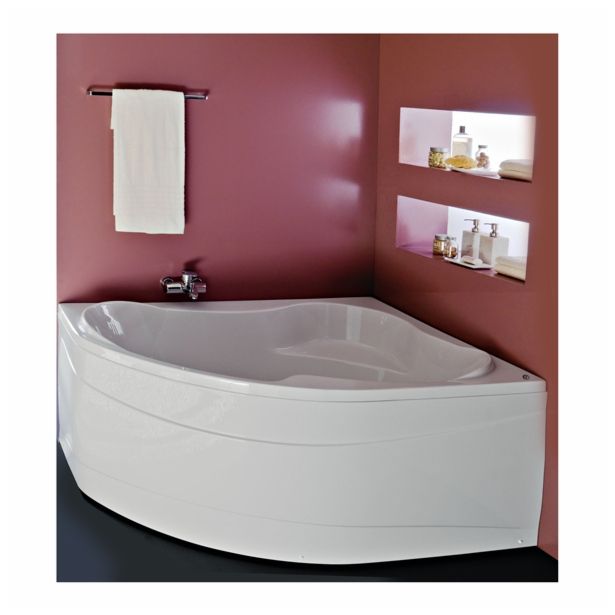 KOPALNA KAD KOTNA KOLPA SAN LULU 170X110 LEVA BELA ZA VGRADNJO