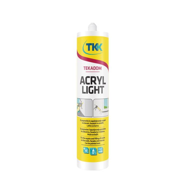 AKRILNA TESNILNA MASA TEKADOM ACRYL LIGHT 300 ML