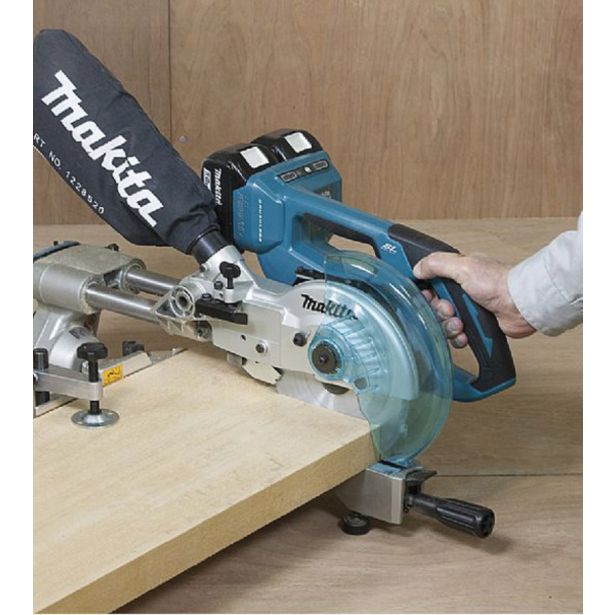 AKUMULATORSKA STABILNA KOTNA ŽAGA MAKITA DLS714Z