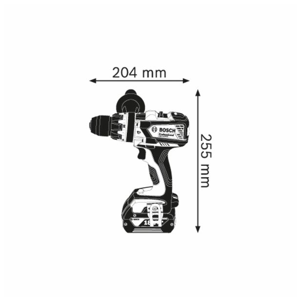 AKUMUL. UDARNI VRTALNIK BOSCH GSB 18 VE-EC