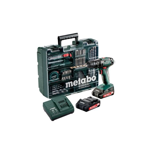 BATERIJSKI UDARNI VRTALNIK METABO SB 18 SET