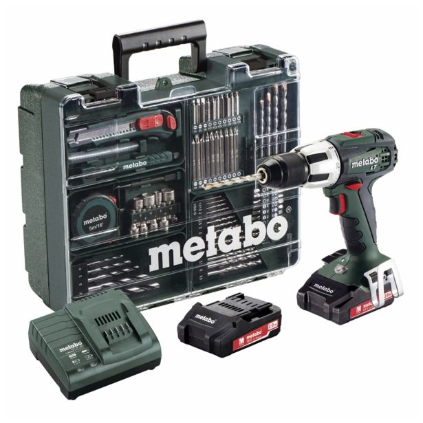 BATERIJSKI UDARNI VRTALNIK METABO SB 18 LT SET