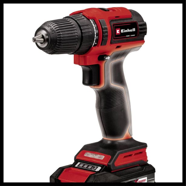 AKUMULATORSKI VRTALNIK EINHELL TE-CD 18/40 LI BL 2X18V 2AH; KOVČEK
