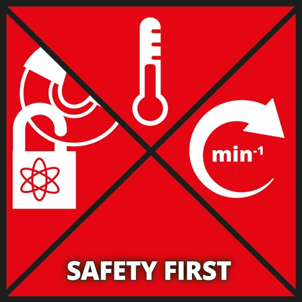 AKUMULAT. KOTNI BRUSILNIK EINHELL TC-AG 18/115 LI SOLO POWER X-CHANGE