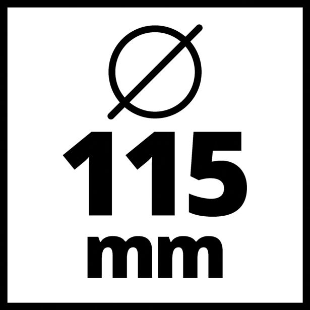 AKUMULAT. KOTNI BRUSILNIK EINHELL TC-AG 18/115 LI SOLO POWER X-CHANGE