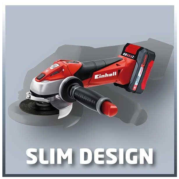 EINHELL AKUMULATORSKI BRUSILNIK V SETU TE-AG 18 LI KIT (1 X 3,0 AH) - POWER X-CHANGE,  Z BATERIJO IN POLNILCEM