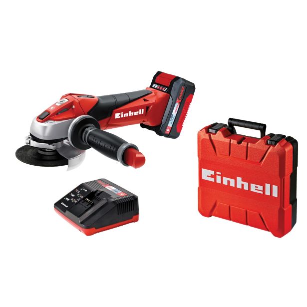 TE-AG 18/115 LI KIT (1X3,0AH), AKUMULATORSKI KOTNI BRUSILNIK V SETU