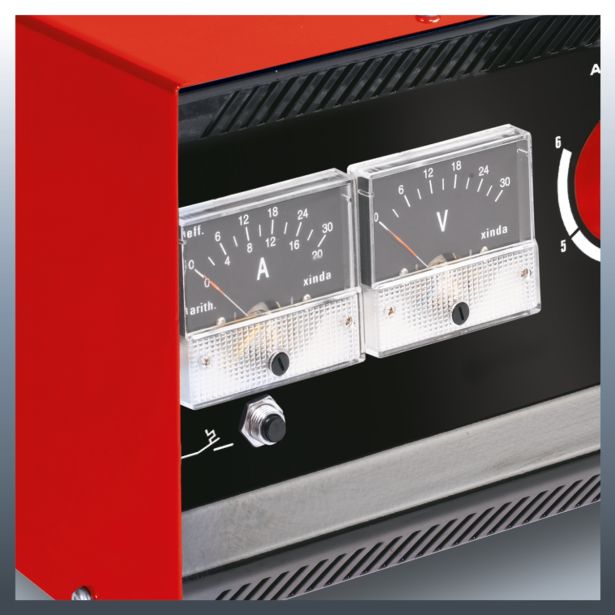 EINHELL POLNILNIK AKUMULATORJEV IN STARTER CC-BC 30 , 6 V / 12 V / 24 V, 3 - 400 AH, 100 A - 5 SEC