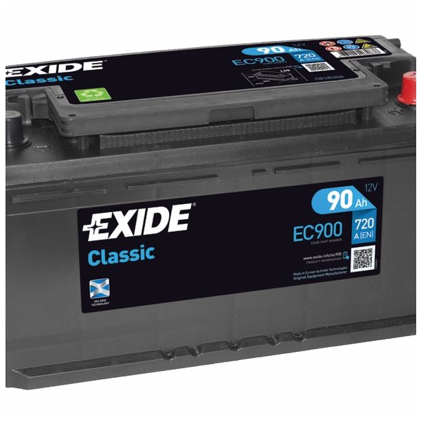 AKUMULATOR EXIDE AH90 D+ 720A 353X175X190