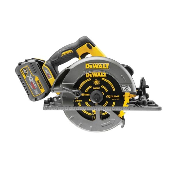 AKUMULATOR. KROŽNA ŽAGA DEWALT DCS 575 T2 XR FLEXVOLT KROŽNA
