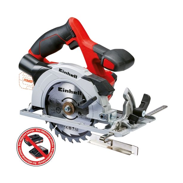 AKUMULATOR. KROŽNA ŽAGA EINHELL TE-CS 18 LI SOLO POWER X-CHANGE