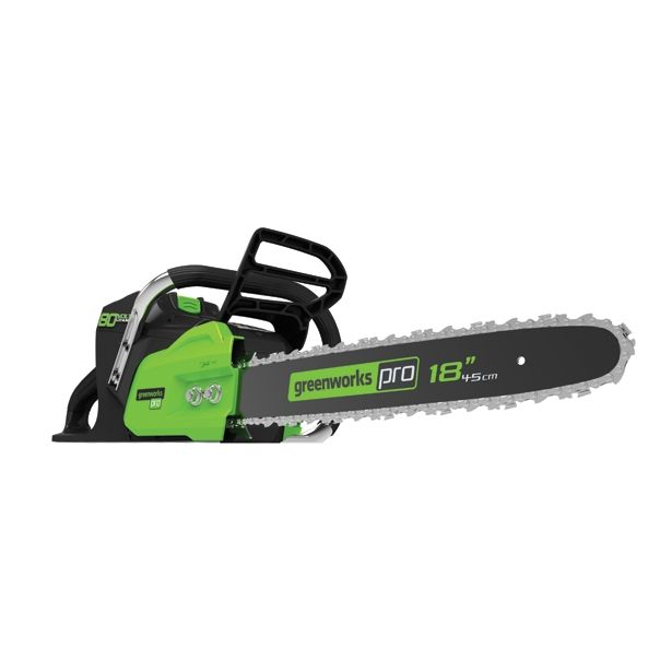 AKUMULATORSKA VERIŽNA ŽAGA 46 CM GREENWORKS 80V BREZ BATERIJE IN POLNILNIKA GD80CS50