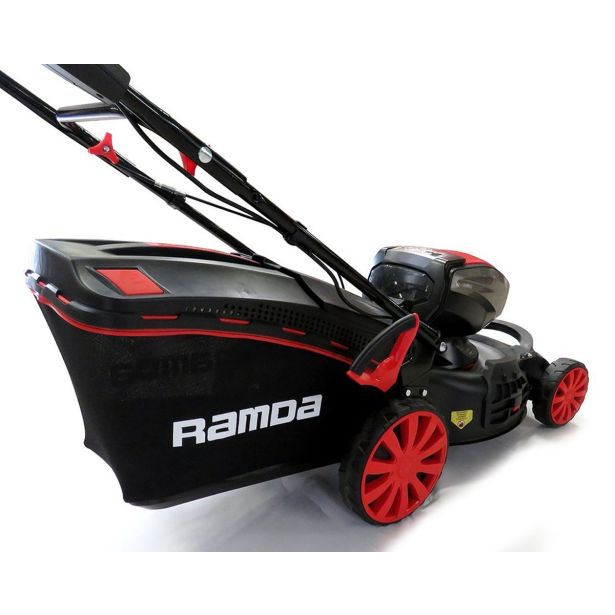 AKUMULATORSKA KOSILNICA RAMDA ZE4640V, 46CM, 2XBAT. 4AH+POLNILEC