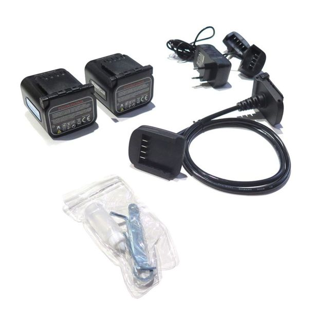 AKUMULATORSKE ŠKARJE RAMDA PRO 21.6V/4AH,REZ DO 45MM 2X BATERIJE+POLNILEC