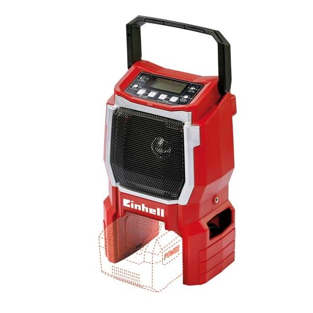 EINHELL AKUMULATORSKI RADIO TE-CR 18 LI SOLO POWER X-CHANGE, BREZ BATERIJE IN POLNILNIKA