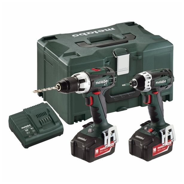 BATERIJSKI STROJI V KOMPLETU METABO COMBO SET 2.1.1 18 V (BS 18 LT + SSD 18 LTX 200)