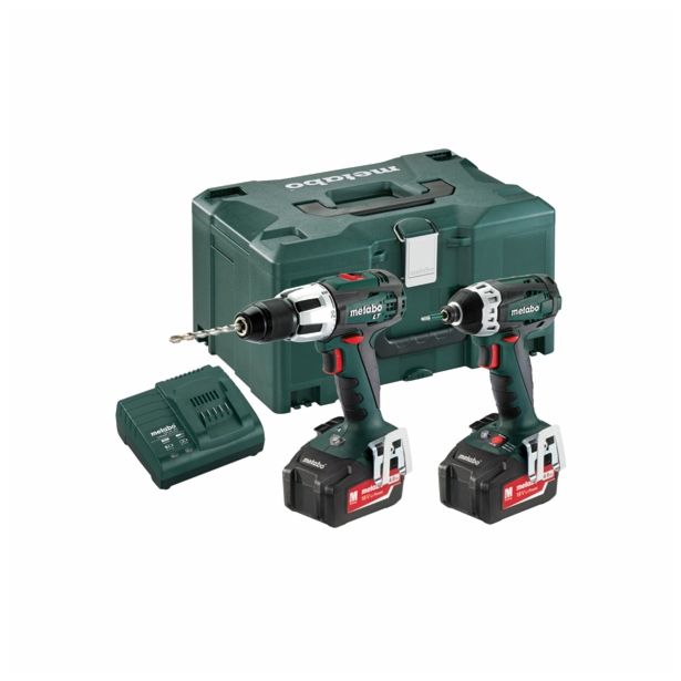 BATERIJSKI STROJI V KOMPLETU METABO COMBO SET 2.1.3 18 V (SB 18 LT + SSD 18 LTX 200)