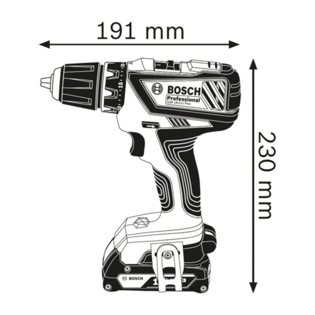 AKUMULATORSKI VRTALNI VIJAČNIK BOSCH GSR 18-2-LI PLUS