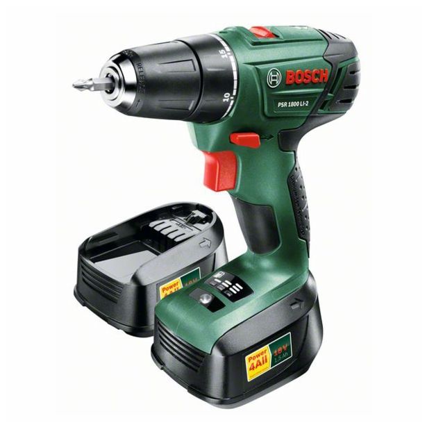 AKUMULATORSKI VRTALNIK BOSCH PSR 1800 LI-2