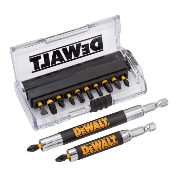 AKUMULATORSKI VRTALNIK DEWALT DCD777S2T + SET PRIBORA 2X18V; 1.5AH;