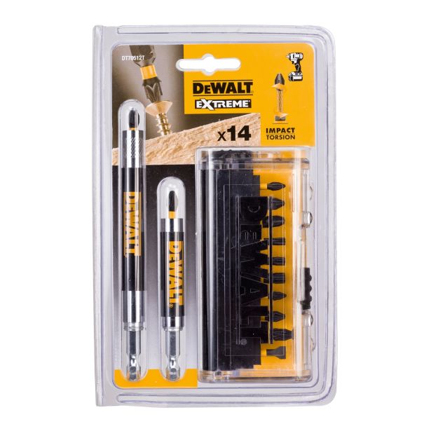 AKUMULATORSKI VRTALNIK DEWALT DCD777S2T + SET PRIBORA 2X18V; 1.5AH;