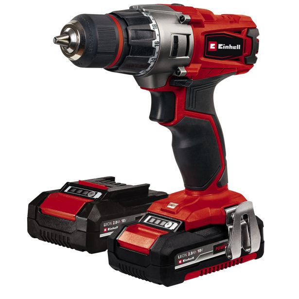 AKUMULATORSKI VRTALNIK EINHELL TE-CD 18/2 LI (2X2.0 AH)
