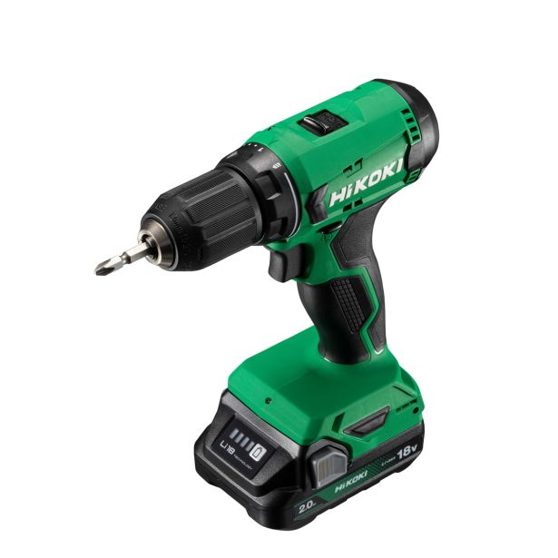 AKUMULATORSKI VRTALNIK HIKOKI DS18DA 2X 18V 2AH; KOVČEK