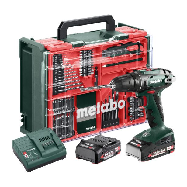 AKUMULATORSKI VRTALNIK METABO BS 18 SET