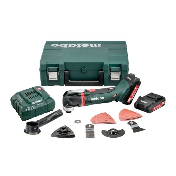 AKUMULATORSKO ORODJE METABO MT 18 LTX 2X LI-POWER BATERIJSKA PAKETA (18 V/2.0 AH)