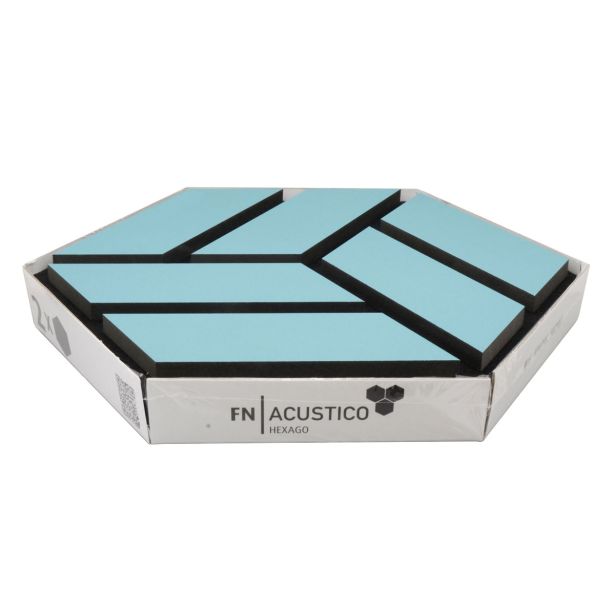 AKUSTIČNI PANEL FN ACUSTICO HEXAGO Q OCEAN SPLASH 300X260X19 MM