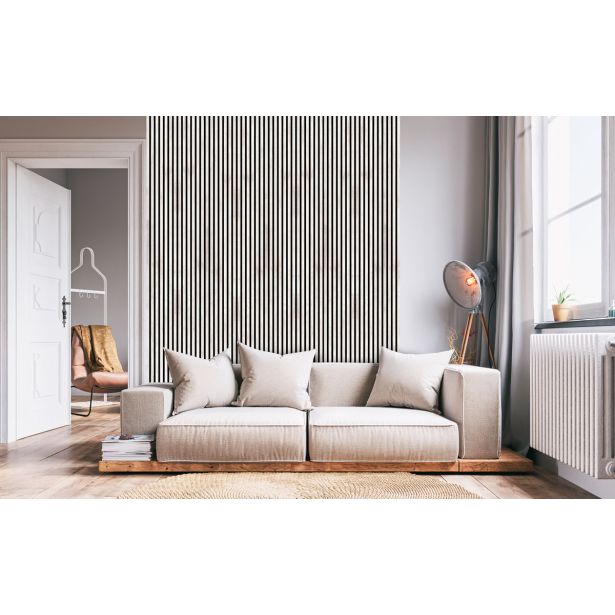 AKUSTIČNI PANEL FN ACUSTICO VINTAGE BELA 2400X57X19 MM FOKI049