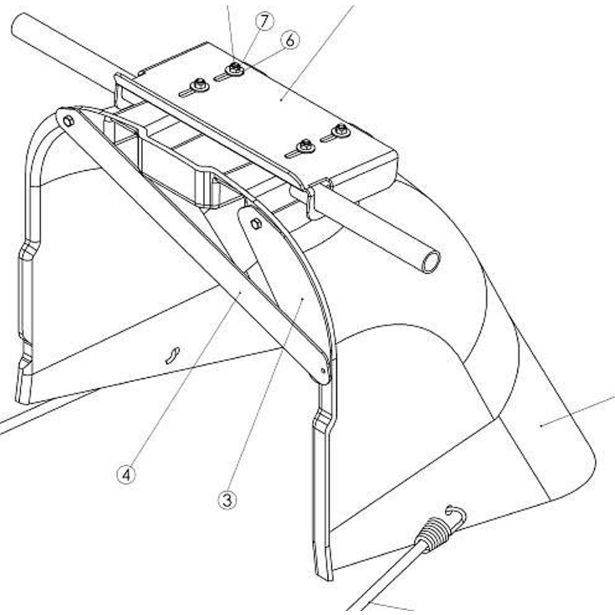 AL-KO DEFLEKTOR ZA TRATO