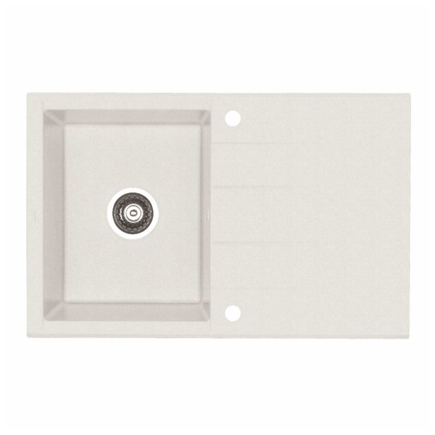 ALGRANIT POMIVALNO KORITO ALVEUS CUBO 30, A23 CREAM 780X500 MM