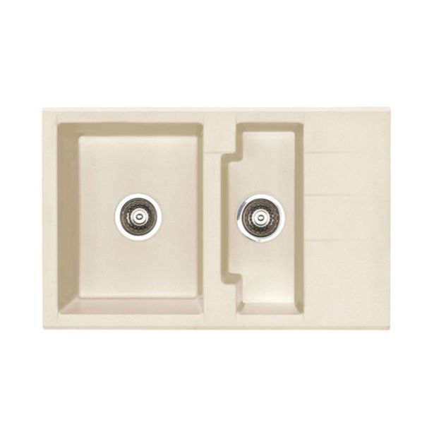 ALGRANIT POMIVALNO KORITO ALVEUS CUBO 40, CREAM-A23 780X500 MM