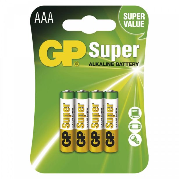 ALKALNI BATERIJSKI VLOŽEK EMOS GP SUPER LR03 4BL