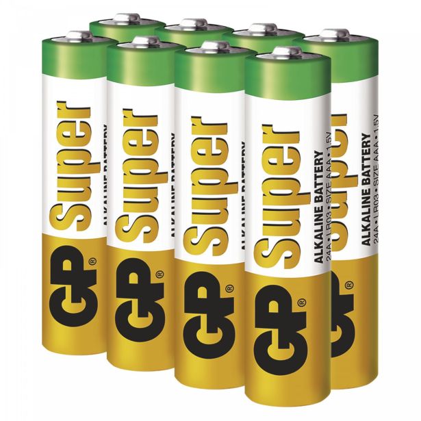 ALKALNI BATERIJSKI VLOŽEK EMOS GP SUPER LR03 6+2BL