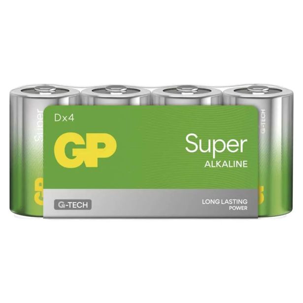 ALKALNI BATERIJSKI VLOŽEK GP SUPER 4 FOLIJA