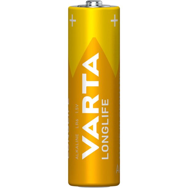 ALKALNI BATERIJSKI VLOŽEK VARTA LR06 AA 10/1 LONGLIFE