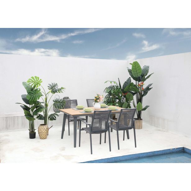 KOVINSKI STOL MQ ALTA Z ROKONASLONI