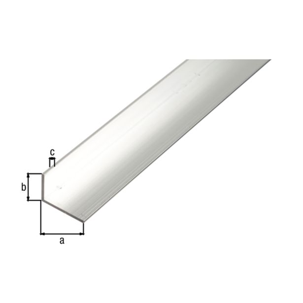 KOTNI PROFIL ALBERTS ALU 40X10X2X1000 MM