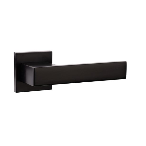 ALU KLJUKA ZA VRATA APECS H-30115-A (BLM) CILINDER PZ Z ROZETO