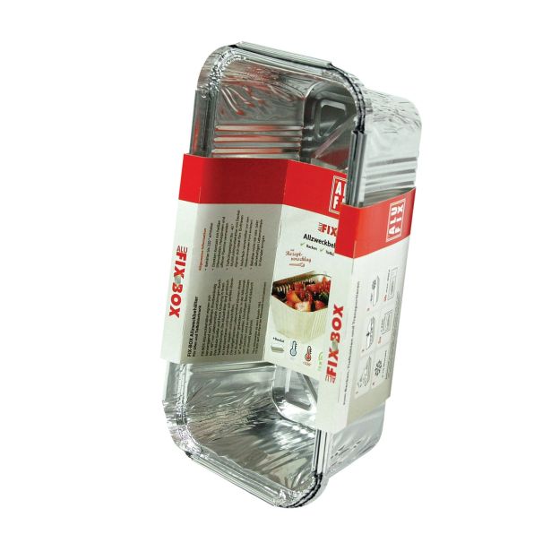 MODEL ZA OBLIKOVANJE ALUFIX 200X100X55 MM 3/1 FIXBOX ALU POSODA S POKROVOM