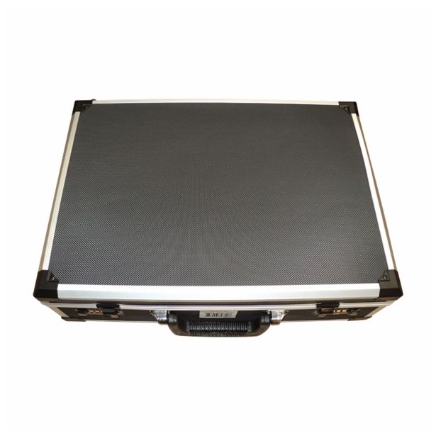 ALUMINIJASTI KOVČEK YCASES 460X330X140 MM S PENO ABS-AL