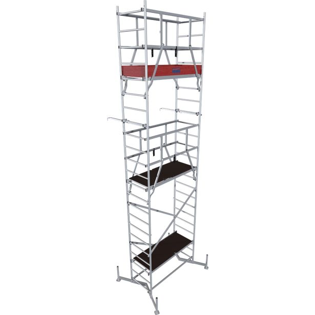 ALUMINIJASTI VEČNAMENSKI ODER KRAUSE MONTO CLIMTEC, DELOVNA VIŠINA 7 M